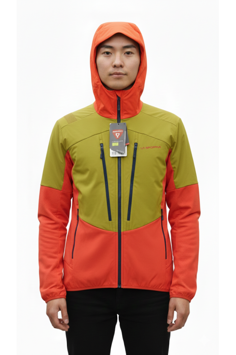 Session Tech Hoody M Cherry Tomato Sangria