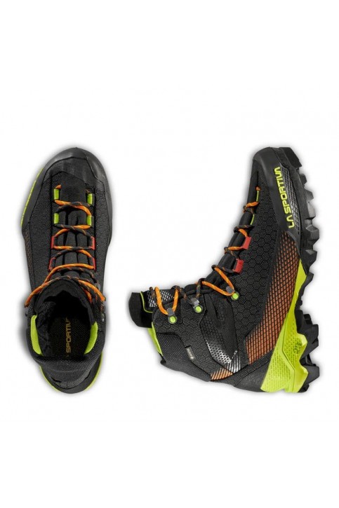 Dağcılık ayakkabıları La Sportiva Aequilibrium ST GTX (Karbon/Lime Punch) Erkek