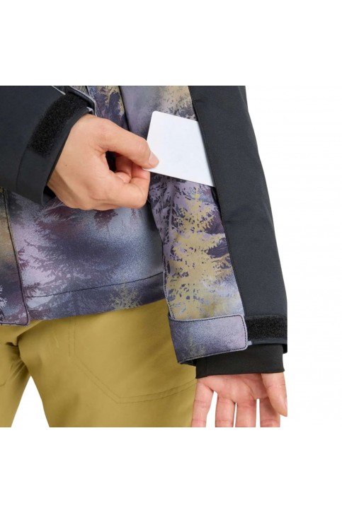 Roxy Jetty Block Jk Kadın Snowboard Ceketi - Renkli