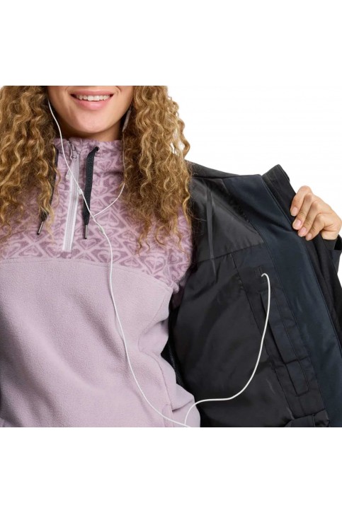 Roxy Jetty Block Jk Kadın Snowboard Ceketi - Renkli