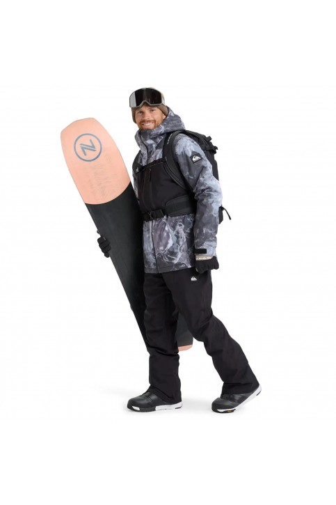 Quiksilver Sycamore Printed Jk Erkek Snowboard Ceketi - Renkli