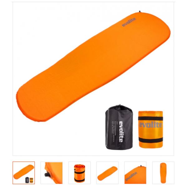 Evolite Luno 3.8 cm Şişme Mat- Turuncu