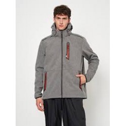 Trespass Softshell Ceket ErkeK Antrasit