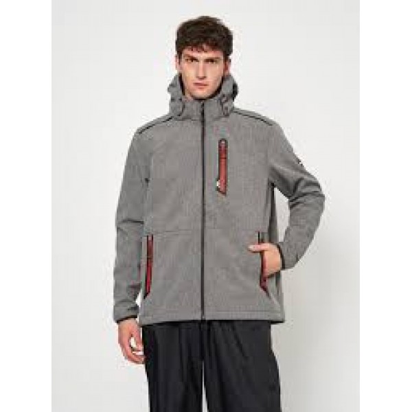 Trespass Softshell Ceket ErkeK Antrasit