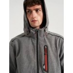 Trespass Softshell Ceket ErkeK Antrasit