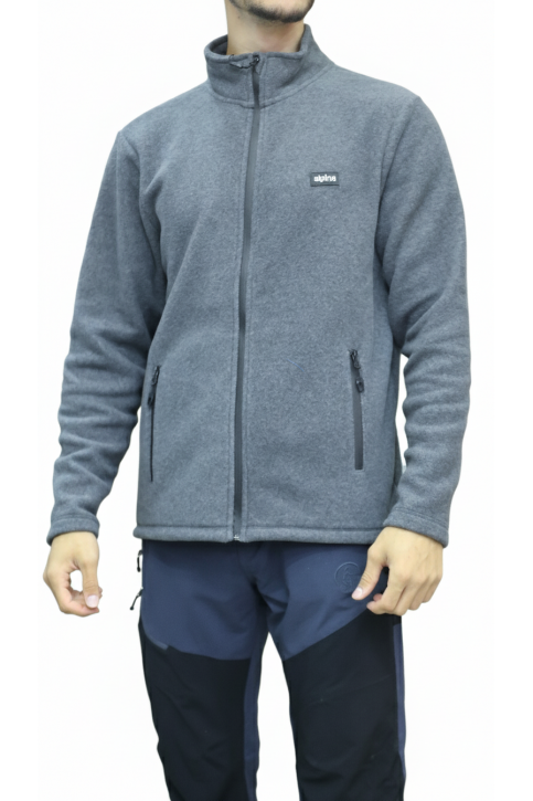 Alpine Tam Fermuar Polar - Gri Alpine Tam Fermuar Polar - Gri