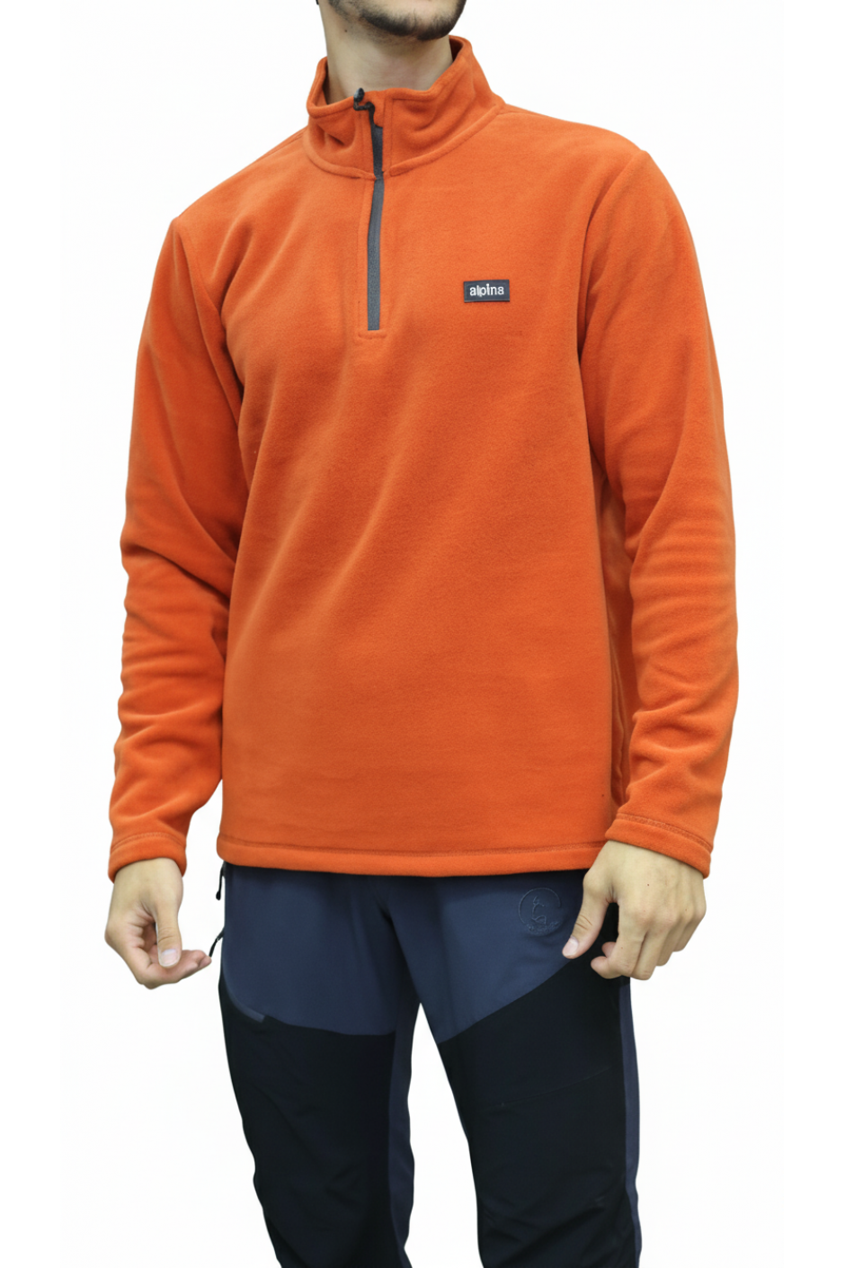 AlpineYarım Fermuar Polar - Turuncu AlpineYarım Fermuar Polar - Turuncu