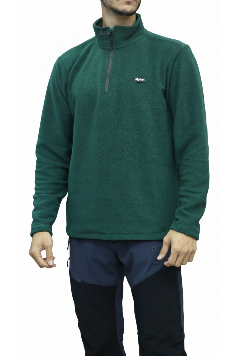 Alpine Yarım Fermuar Polar - yeşil Alpine Yarım Fermuar Polar - yeşil