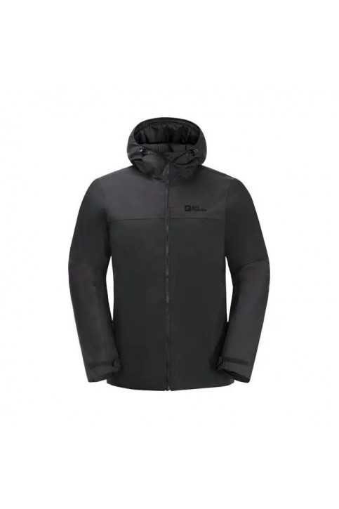 Jack Wolfskin Jasper Insulated Waterproof Erkek Outdoor Montu - SİYAH