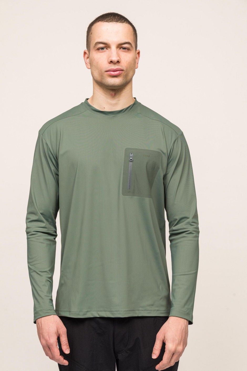 Climacool Performans Uzun Kollu T-Shirt - Yeşil