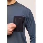 OD Climacool Performans Uzun Kollu T-Shirt - Lacivert