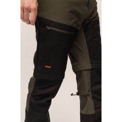 OD TREK Dayanıklı Modüler 2'si Bir Arada Teknik Outdoor Pantolon