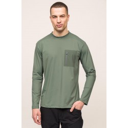 Climacool Performans Uzun Kollu T-Shirt - Yeşil