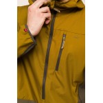 Airshell Rüzgar ve Suya Dayanıklı Yarım Fermuar Kapüşonlu Ceket  Olive Yeşil