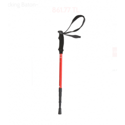 FreeCamp 4 Section Tracking Baton-KIRMIZI