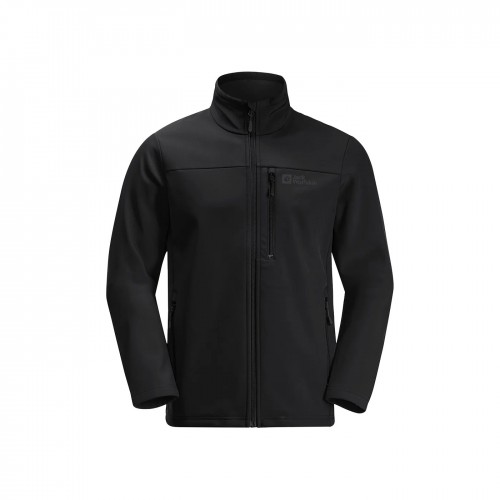 Jack Wolfskin Whirlwind Men Erkek Siyah Softshell - Siyah