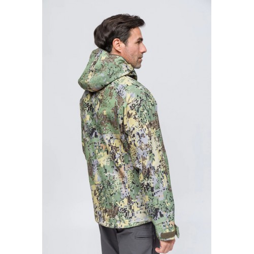 OD SoftShell Rüzgar ve Suya Dayanıklı Mont - Camo Yeşil