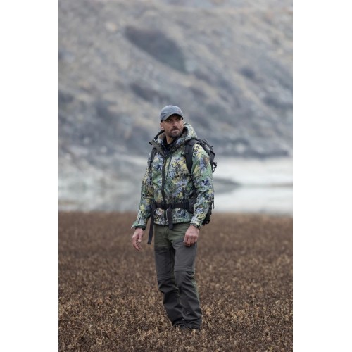 OD SoftShell Rüzgar ve Suya Dayanıklı Mont - Camo Yeşil