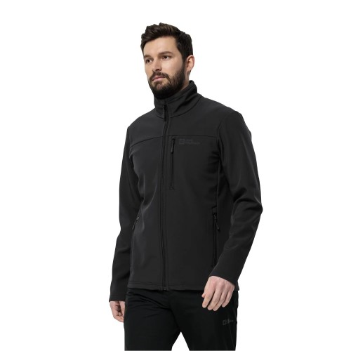 Jack Wolfskin Whirlwind Men Erkek Siyah Softshell - Siyah